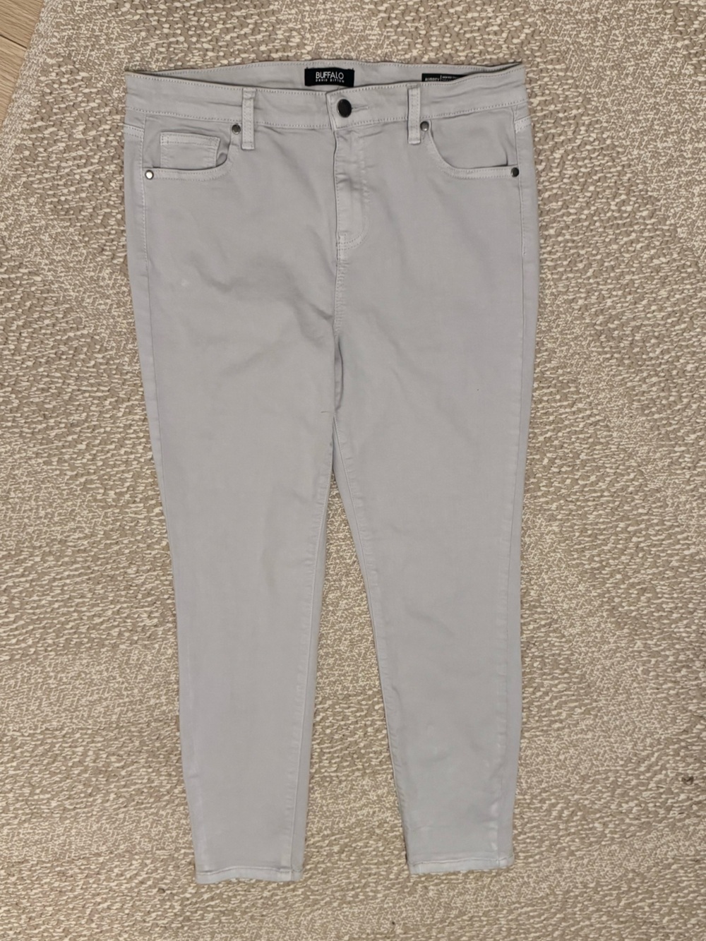 Buffalo David Bitton Women's Skinny Jeans - Light Gray
